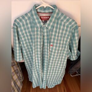 Simms Short Sleeve Fly Fishing Shirt